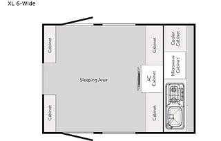 Luxury Teardrop with A/C, King Bed & Outdoor Kitchen!