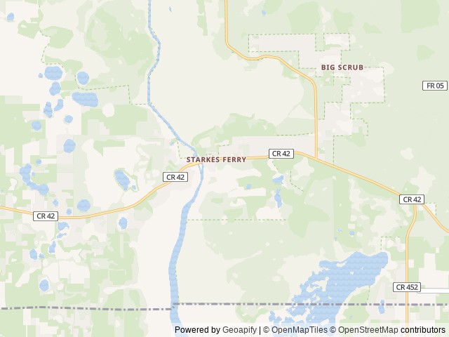 Map of Nelson's Outdoor Resort location at Umatilla, FL, United States