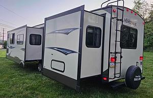 Tow behind camper available for rent