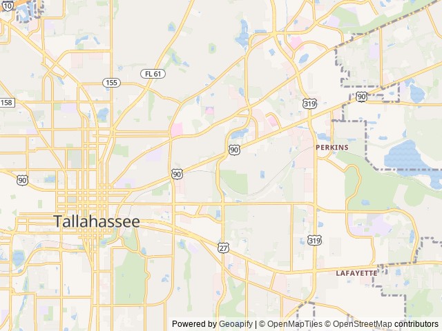 Map for 2017 Jayco 212QBW near Tallahassee, FL