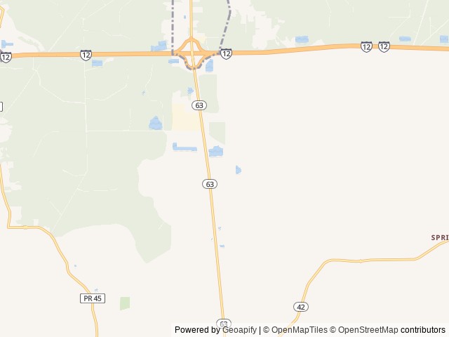 Map of Journey @ Lakeside RV Resort location at Livingston, LA, United States