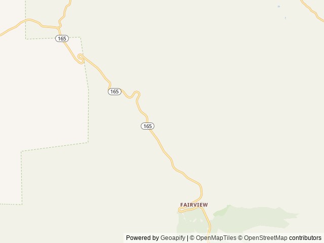 Map of Mingus Ranch location at Canon City, CO, United States
