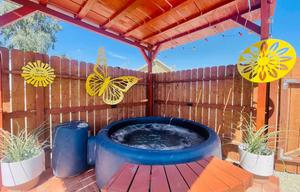 On Site Camper with Private Hot Tub