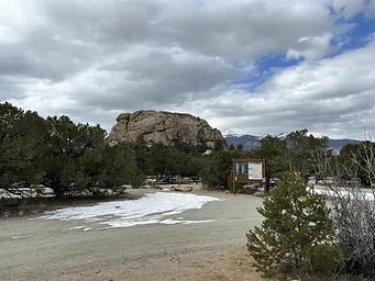 Entrance of Turtle Rock Campground
