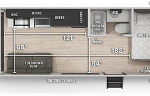 2022 Forest River RV Cherokee Grey Wolf 18RR