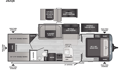 2022 Keystone RV Passport SL 282QB