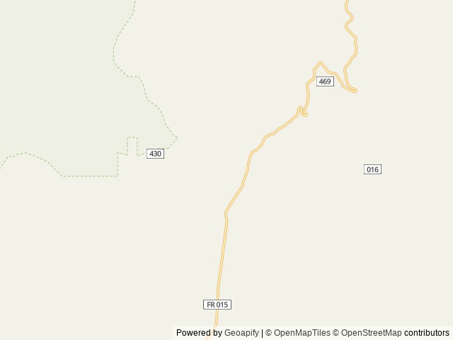 Map of Ponderosa Uinta location at Nephi, UT, United States
