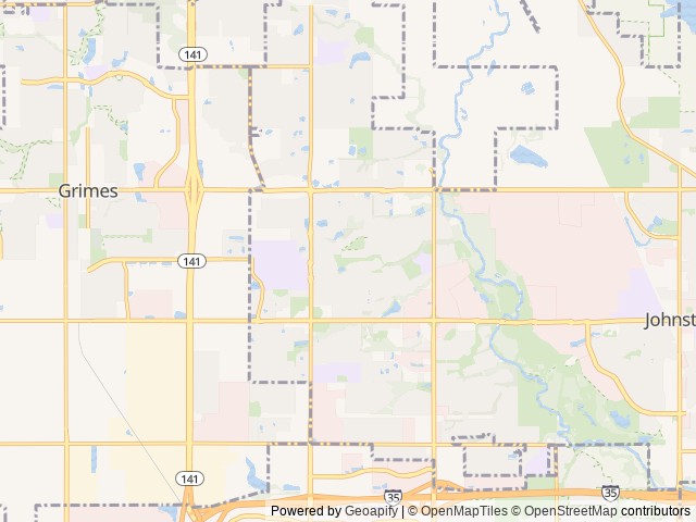 Map for 38' 2023 Thor Omni in Des Moines, Easy to Drive near Johnston, IA