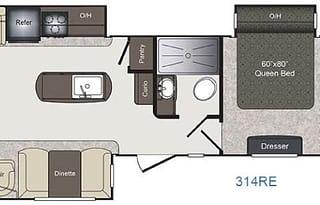 2016 Keystone RV Laredo 314RE