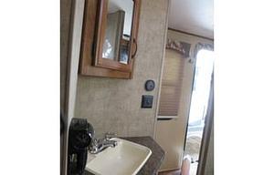 Timber Ridge Travel Trailer:  NO BURNING MAN!