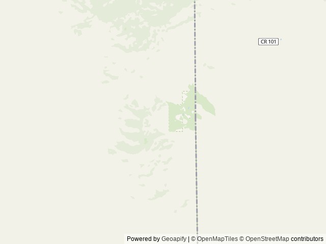 Map of Aravada Springs Campground location at Bunkerville, NV, United States