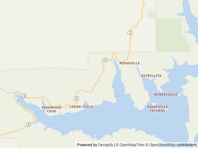 Map of Bushytail location at Redding, CA, United States