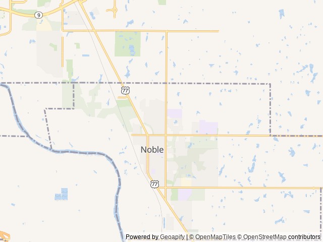 Map for 2020 Starcraft Super Lite 262RL near Noble, OK