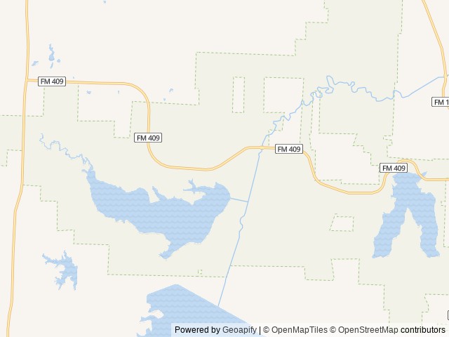 Map of Coffee Mill location at Decatur, TX, United States