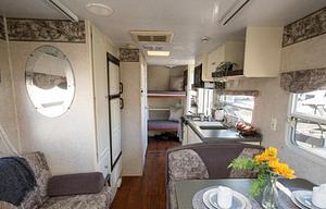 Betty's fully stocked, sleeps 6 and ready to go!