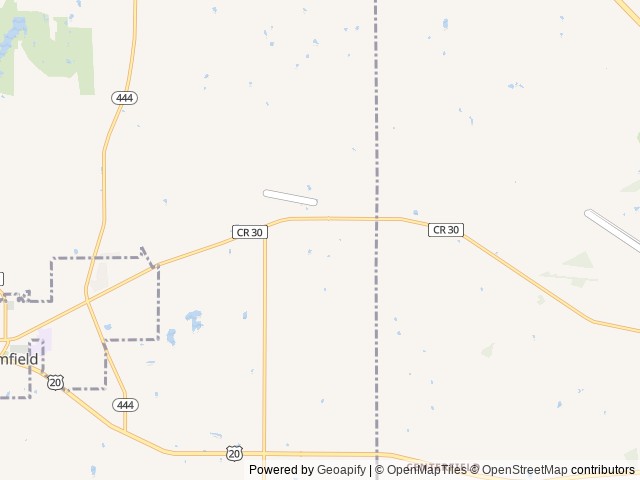 Map for Breeze Family RV Rental - Kid and Pet Friendly near Bloomfield, NY