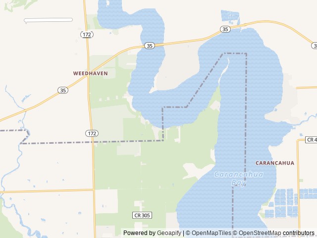 Map of Port Lavaca / Matagorda Bay KOA Holiday location at Port Lavaca, TX, United States