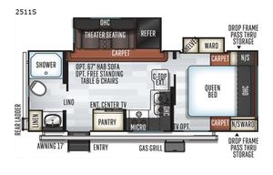 2019 Forest River RV Rockwood Mini Lite 2511S