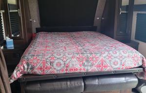 Dog friendly camper with outdoor kitchen