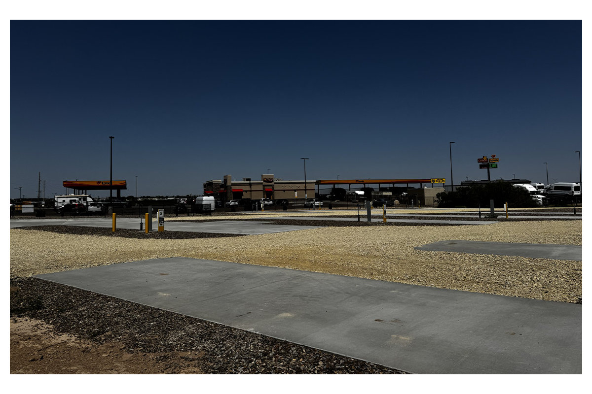 Love's RV Hookup-Fort Stockton TX 542