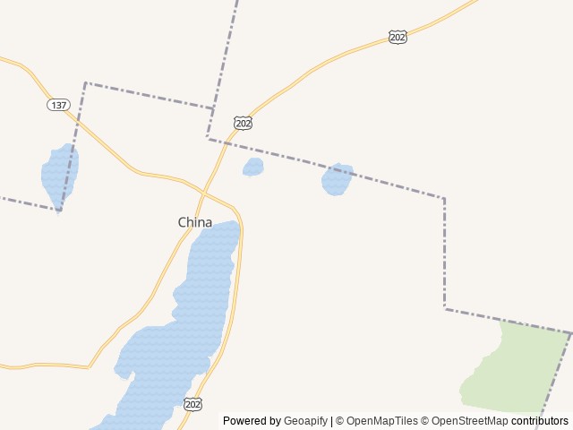 Map for 2022 East West Della Terra 312BH with bunkhouse near China, ME