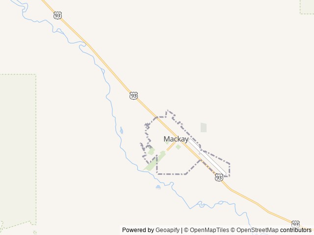 Map for 2015 Keystone RV Hideout 28BHS near Mackay, ID