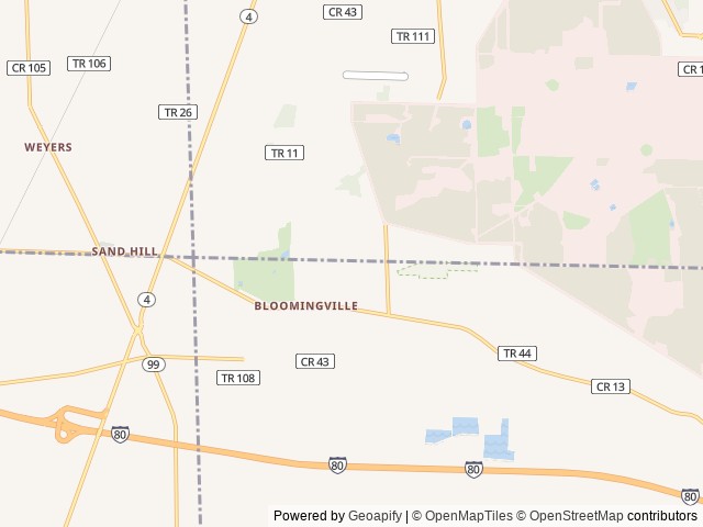 Map for Keep it Simple Camping II near Sandusky, MI