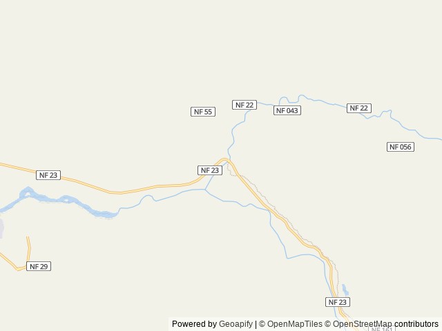 Map of North Fork Beaver Group Camp location at Randle, WA, United States