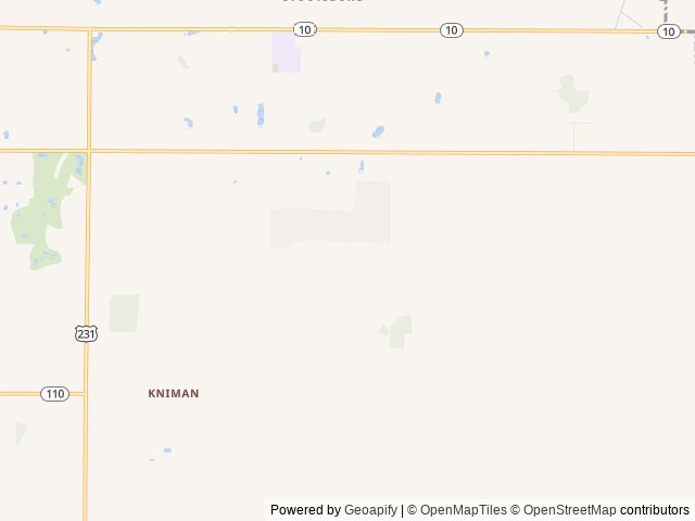 Map for 2019 Forest river Cherokee grey wolf 26dbh near Wheatfield, IL