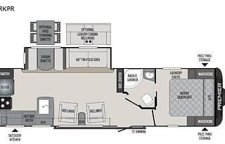 2019 Keystone RV Premier Ultra Lite 29RKPR