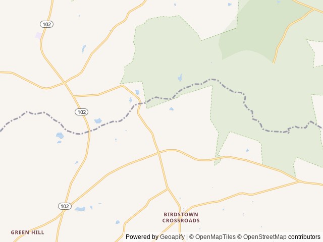 Map of Standing Pines location at Hartsville, SC, United States