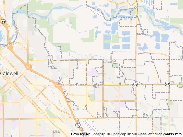 Map for 2019 Keystone Coleman RV with Quiet Generator near Caldwell, ID