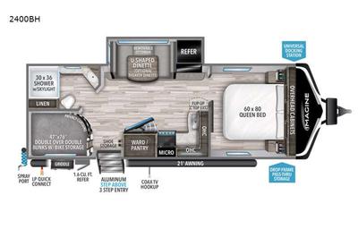 2022 Grand Design Imagine 2400BH