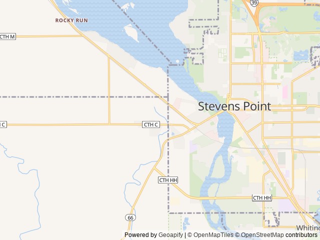 Map for 2022 Cruiser Hitch - SUV Towable near Stevens Point, WI