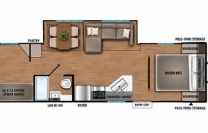 2025 Shasta 34' Family Travel Trailer