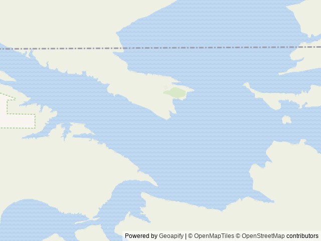 Map of Lucerne Campground location at Manila, UT, United States