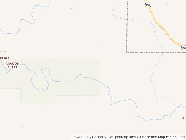 Map of Owl Creek Campground location at Safford, AZ, United States