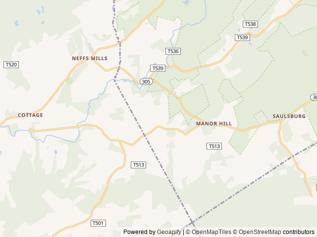 Map for 2025 Jayco Jay Flight 324BDS near Petersburg, PA