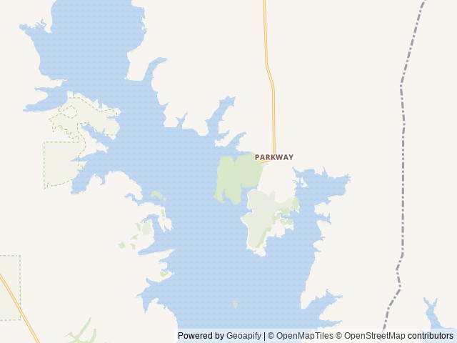 Map of San Augustine location at Jasper, TX, United States
