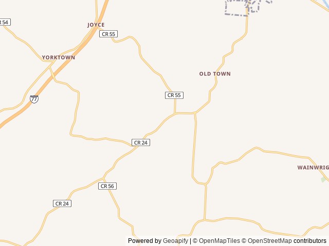 Map for 2020 Forest River RV Cherokee Alpha Wolf 29QB-L near New Philadelphia, OH