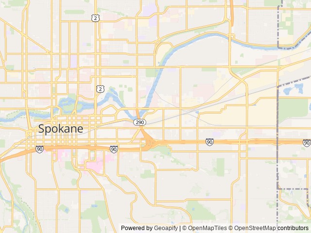 Map for 2018 Reflection 315RLTS near Spokane, WA