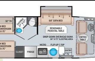2022 Thor Motor Coach Vegas 24.1 Sleeps 6!