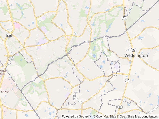Map for Meet  Rhinox - 2023 Winnebago Solis 59PX near Waxhaw, SC