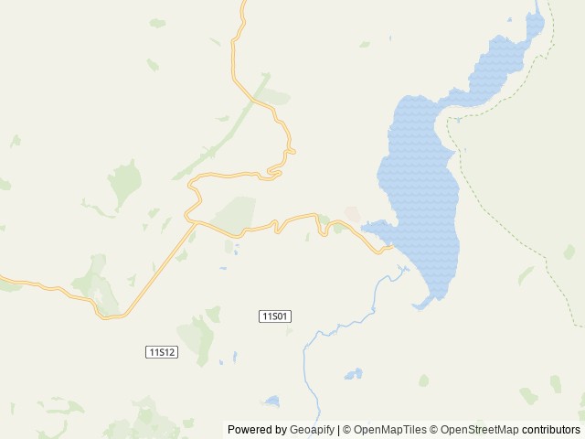 Map of Wishon Village location at Shaver Lake, CA, United States