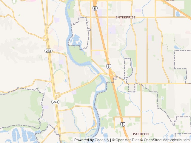 Map for The Sunset Chaser *Delivery Only* near Redding, CA