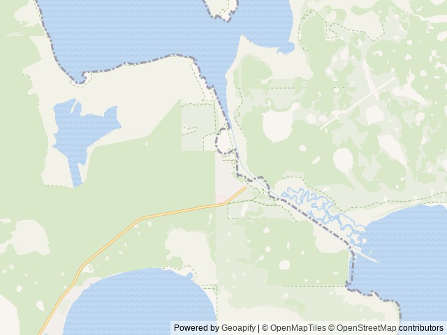 Map of Kissimmee River Park & Marina location at Lake Wales, FL, United States