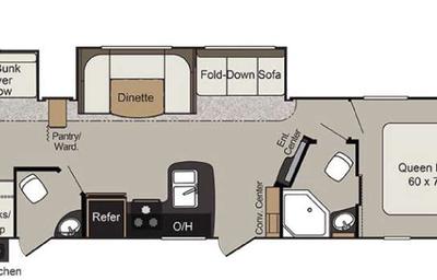2018 Keystone RV Passport 3350BH Grand Touring