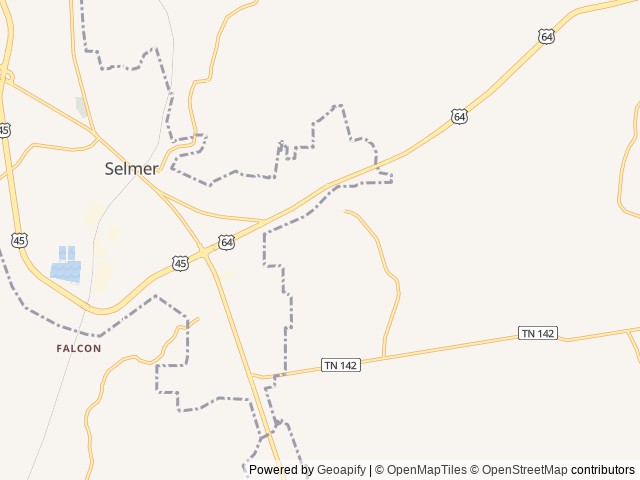 Map for 2007 Keystone RV VR1 305FKS near Selmer, TN
