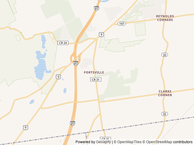 Map of Sun Retreats Adirondack Gateway location at Gansevoort, NY, United States