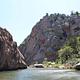 The Wichita Mountains line the horizon along the Narrows Hiking Trail on Cache Creek.